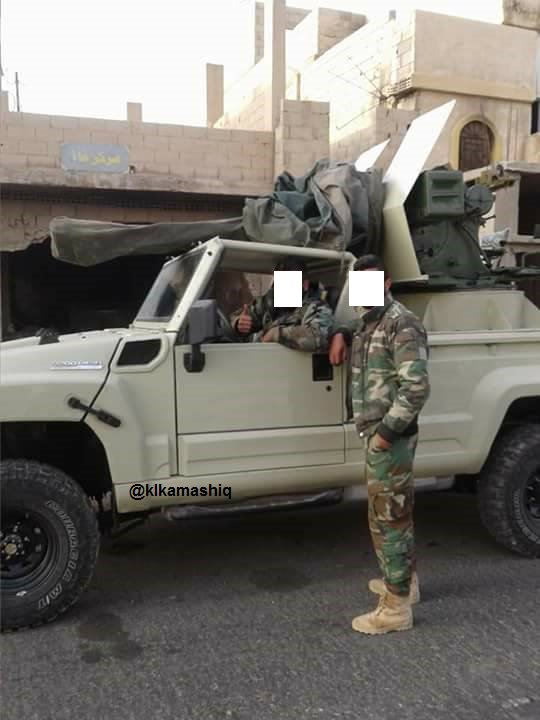 Syrian Government Forces Receive Iranian Multipurpose Military Vehicles (Photos)