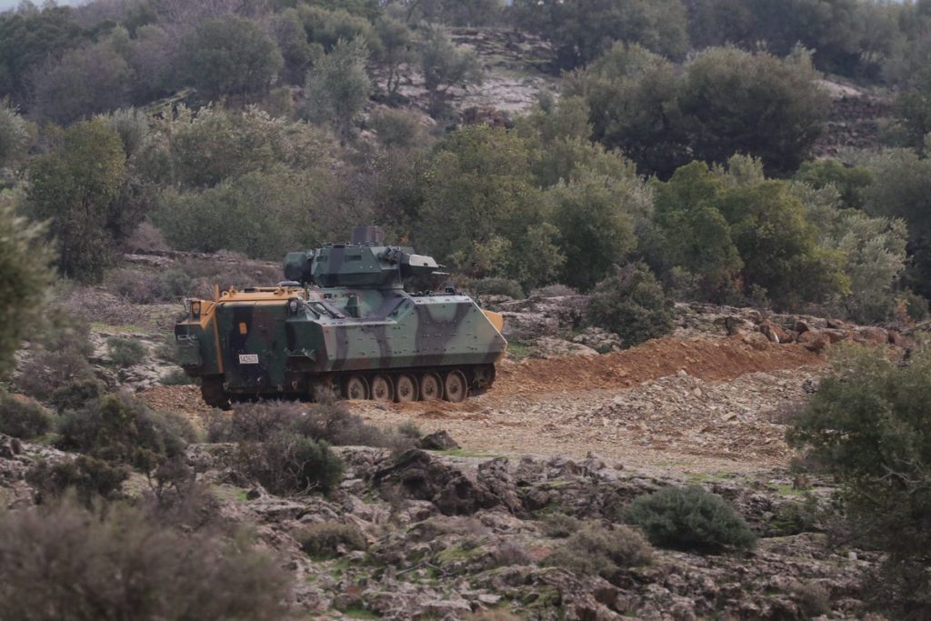 Turkishs Airstrikes Destroy YPG Weapons Depot, Battle Tanks Support FSA Attack On Afrin (Photos, Videos)