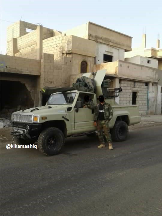 Syrian Government Forces Receive Iranian Multipurpose Military Vehicles (Photos)