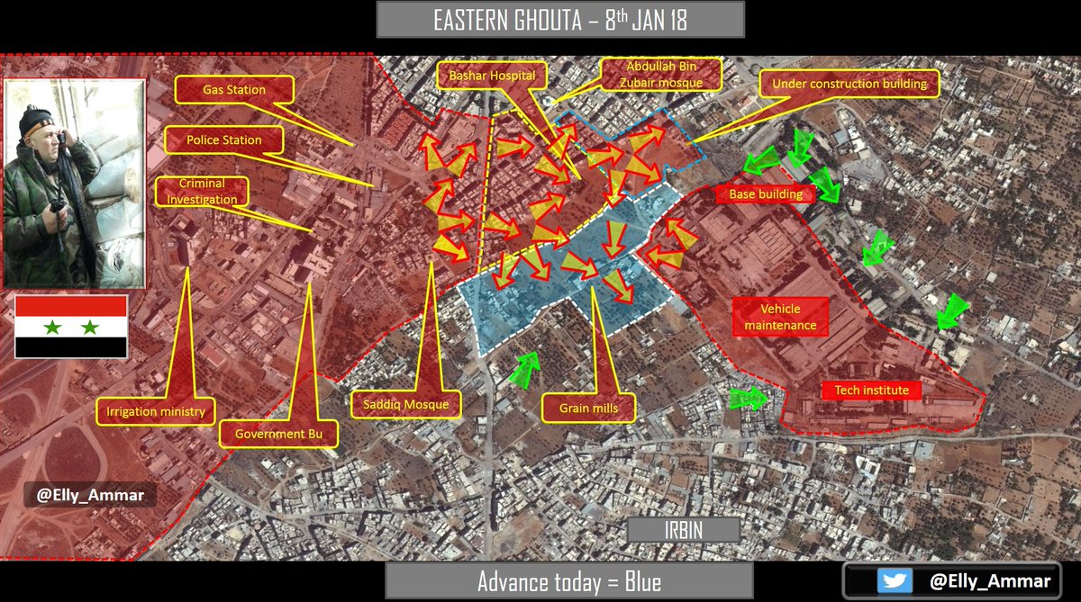 Syrian Army Breaks Ahrar al-Sham's Siege On Armored Vehicles Base (Map)