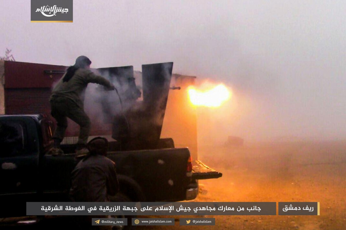 Government Forces Counter-Attack To Break Ahrar al-Sham Siege On Armored Vehicles Base (Map, Photos, Video)