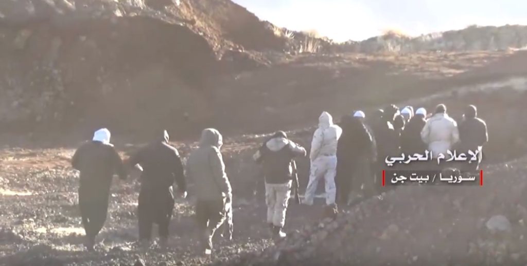 Video: Government Forces Deploy South Of Beit Jinn In Western Ghouta