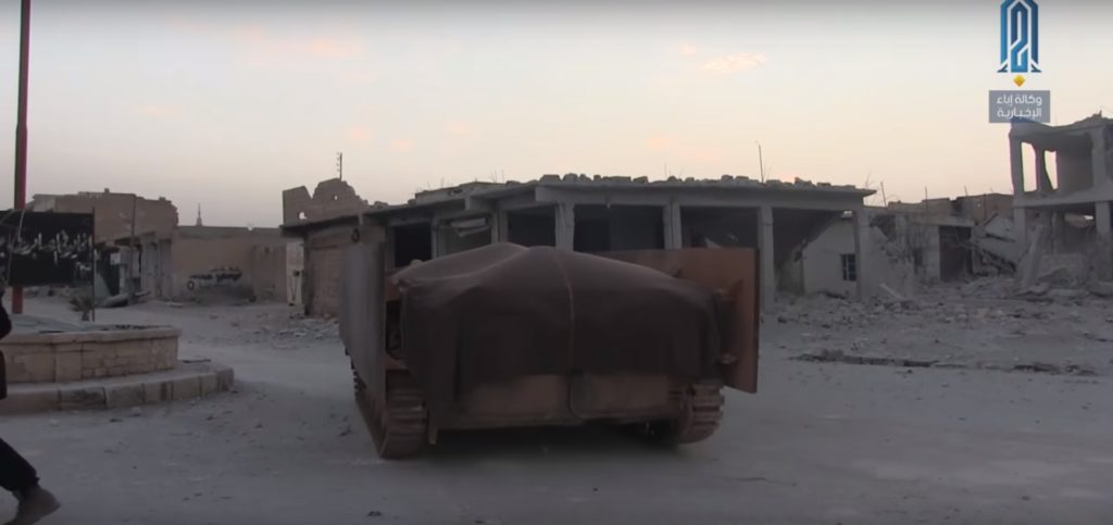 Hayat Tahrir al-Sham's SVBIED Made Up From BMP-1 Armoured Vehicle During Abu al-Duhur Counter-Attack (Photos, Videos)