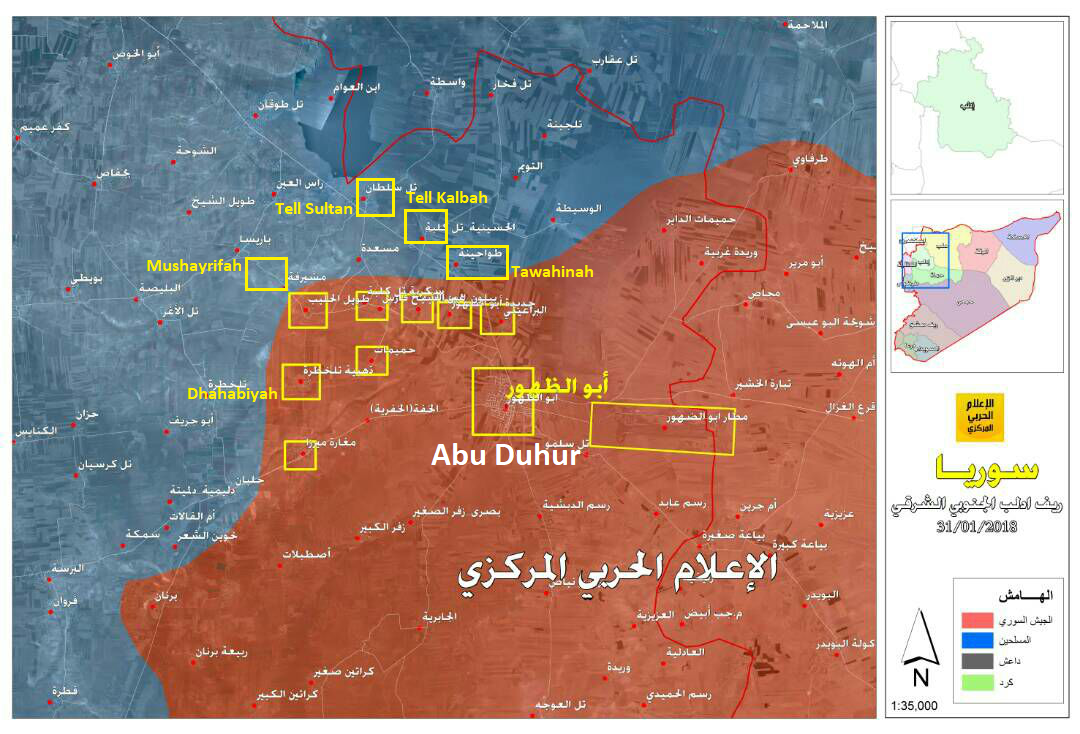 Syrian Army Captures Over Dozen Villages, Advances Towards Saraqib In Southeastern Idlib (Map, Video)