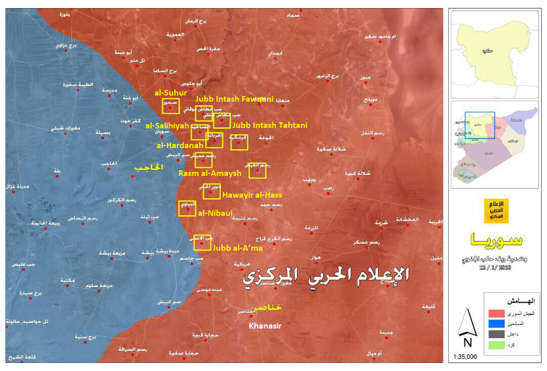 Government Forces Repelled Hayat Tahrir al-Sham Counter-Attack, Liberated 19 Villages (Maps)