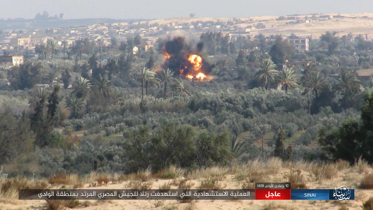 ISIS Attacks Convoy Of Egyptian Army In Sinai Peninsula (Photos)