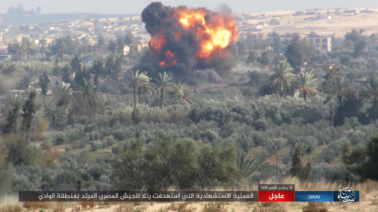 ISIS Attacks Convoy Of Egyptian Army In Sinai Peninsula (Photos)