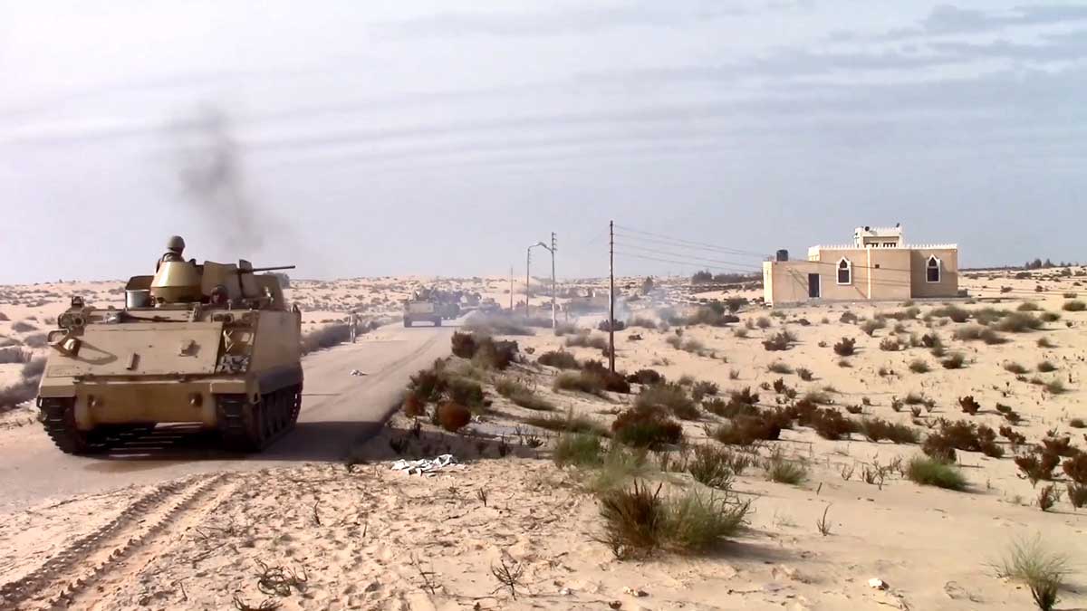 Egyptian Army Destroys Over 200 ISIS Hideouts (Video, Photos)