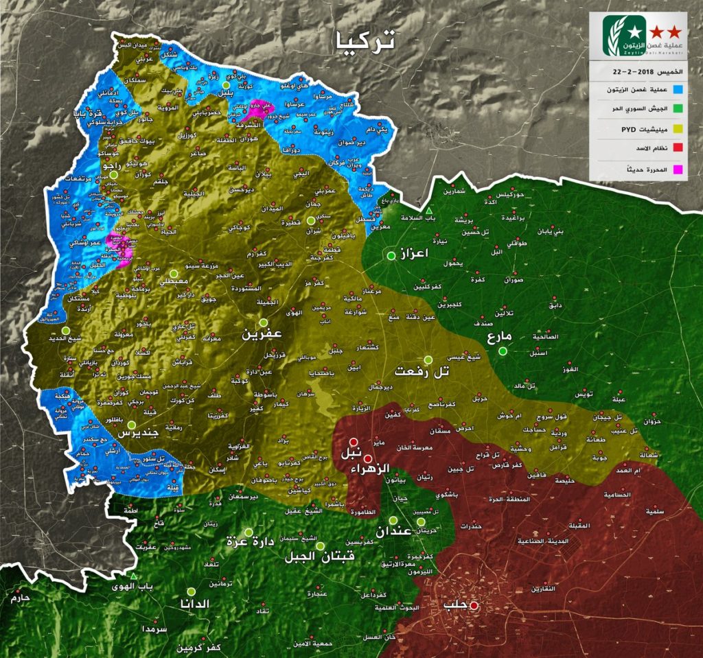 Turkish Army Captures Six Villages West And North Of Afrin City (Photos, Video)