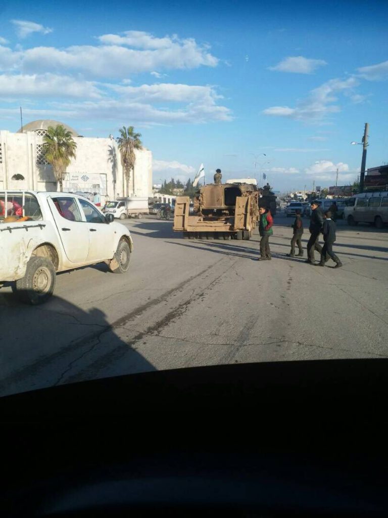 Hayat Tahrir al-Sham Military Equipment Leaving Idlib City For Clashes Against SLF Across Province (Photos)