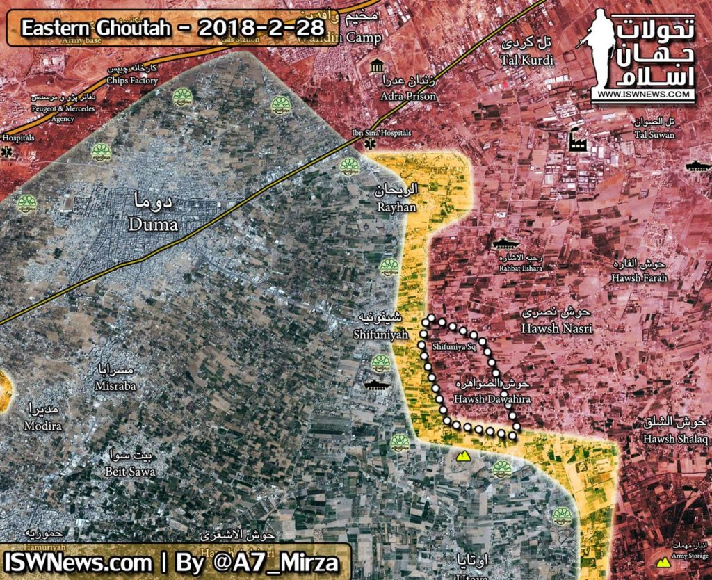 Syrian Army Imposes Control Over Hawsh al-Dawahirah, Advance North Of It (Video, Maps)