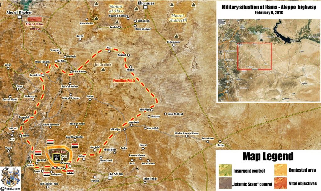 Map Update: Government Forces Eliminate ISIS Terrorists In Northeastern Hama