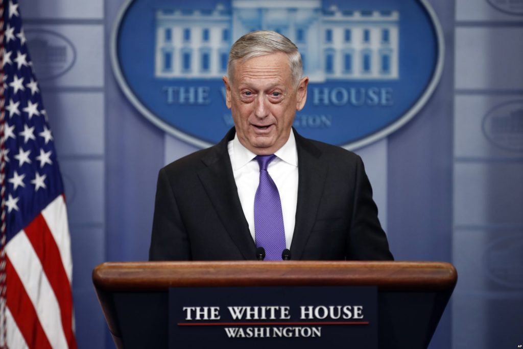 US Defense Secretary Claims U.S. Is Not Engaged In "Syrian Civil War"