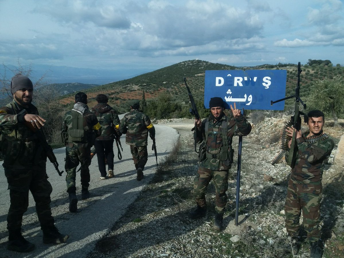 Turkish Forces Advance In Northwestern Afrin, Capture Three Villages (Map, Photos)