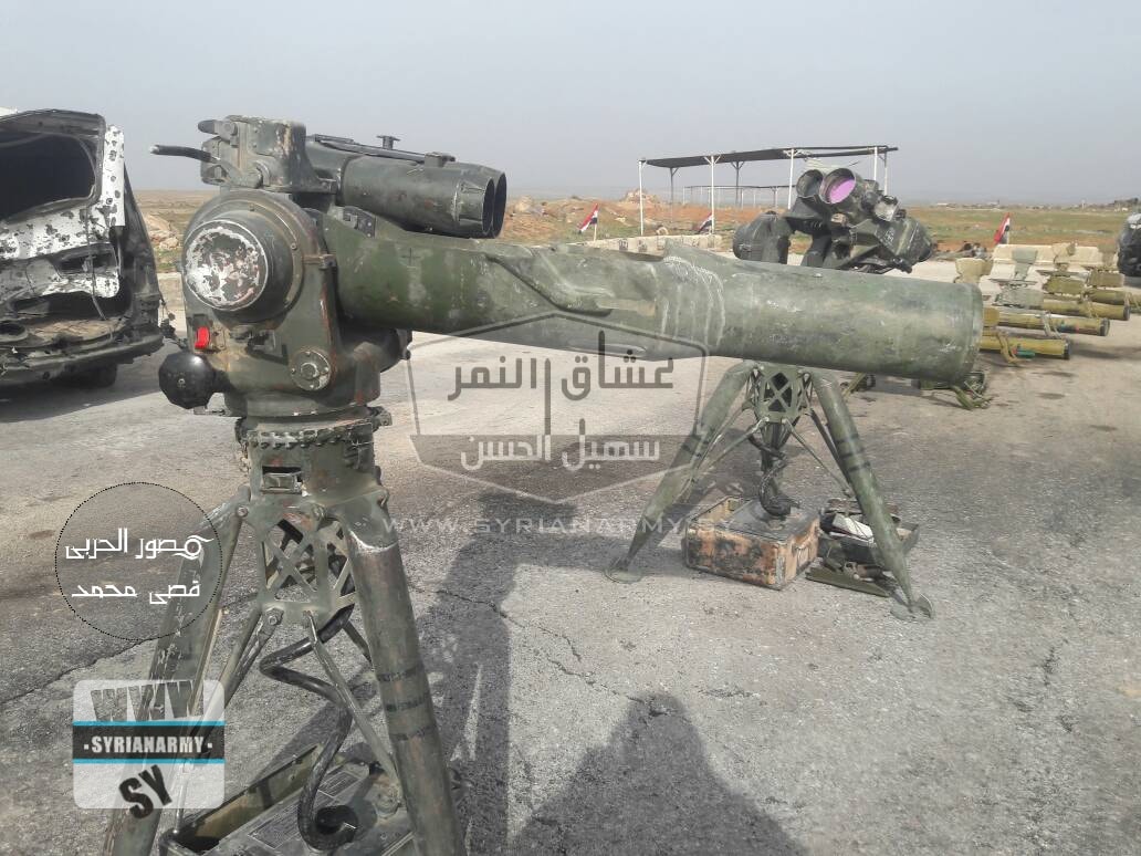 Syrian Army Showcases Large Number Of Weapons Captured From ISIS (Photos)