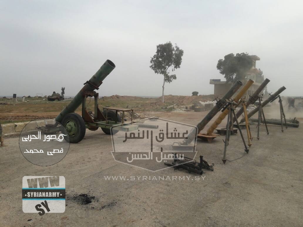 Syrian Army Showcases Large Number Of Weapons Captured From ISIS (Photos)