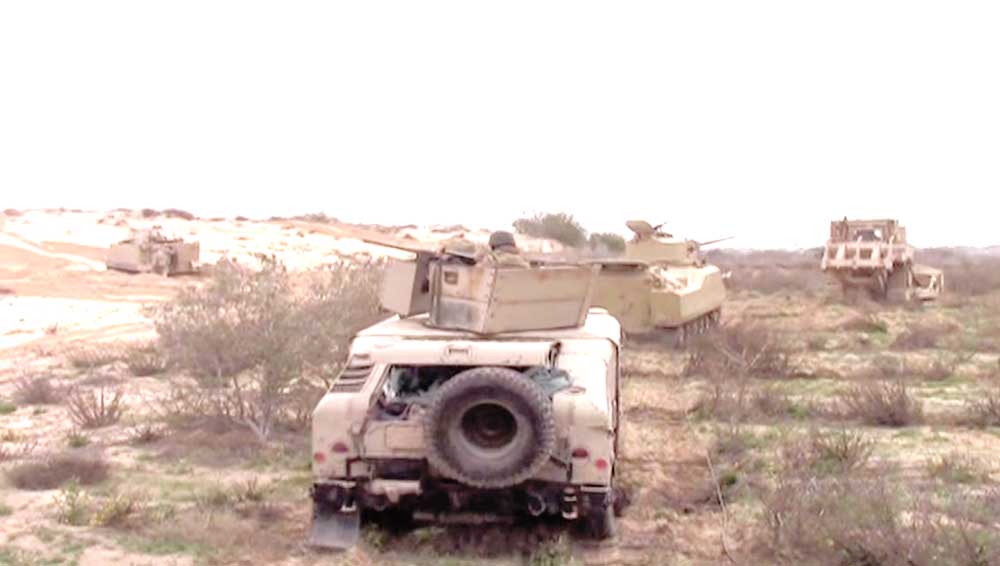 Egyptian Army Destroys Hundreds Of ISIS Hideouts In Sinai Peninsula (Video, Photos)