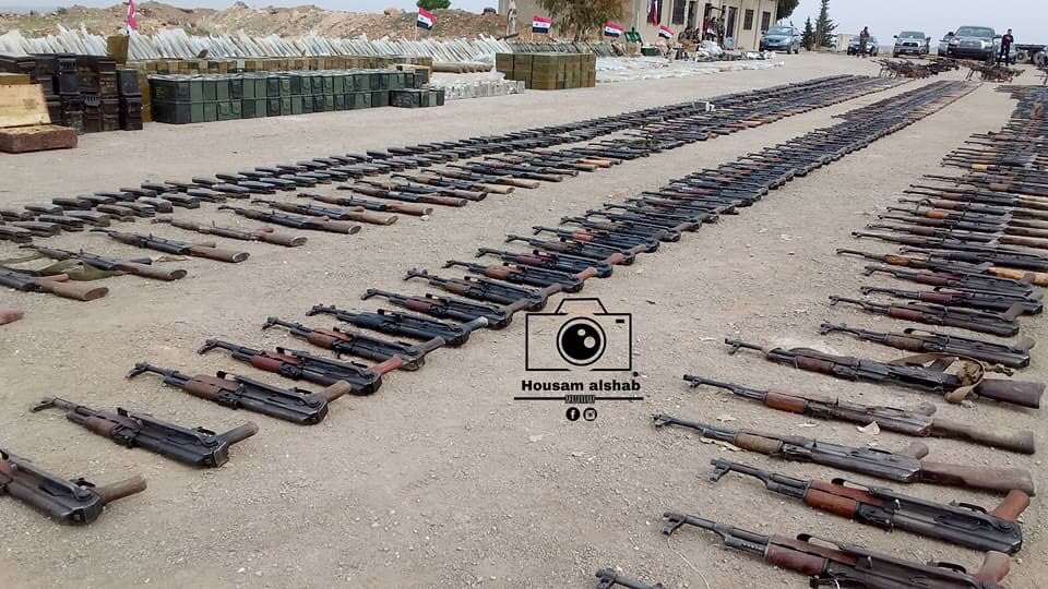 Tiger Forces Eliminate Large Group Of ISIS Terrorists, Capture Lots Of Weapons In Southeastern Idlib (Photos)