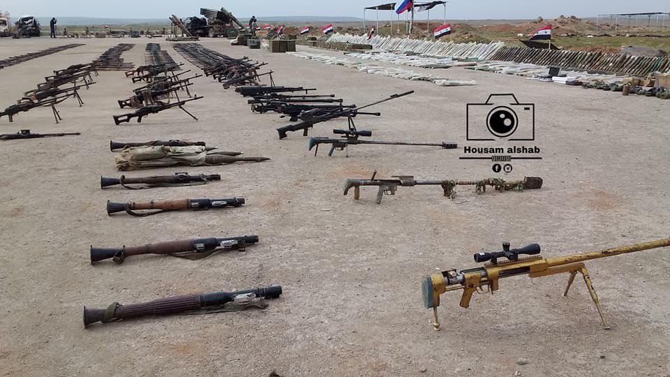 Tiger Forces Eliminate Large Group Of ISIS Terrorists, Capture Lots Of Weapons In Southeastern Idlib (Photos)