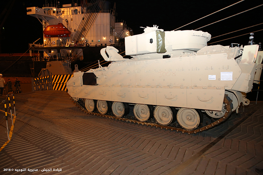 Lebanese Army Receives More Infantry Fighting Vehicles From United States (Photos)