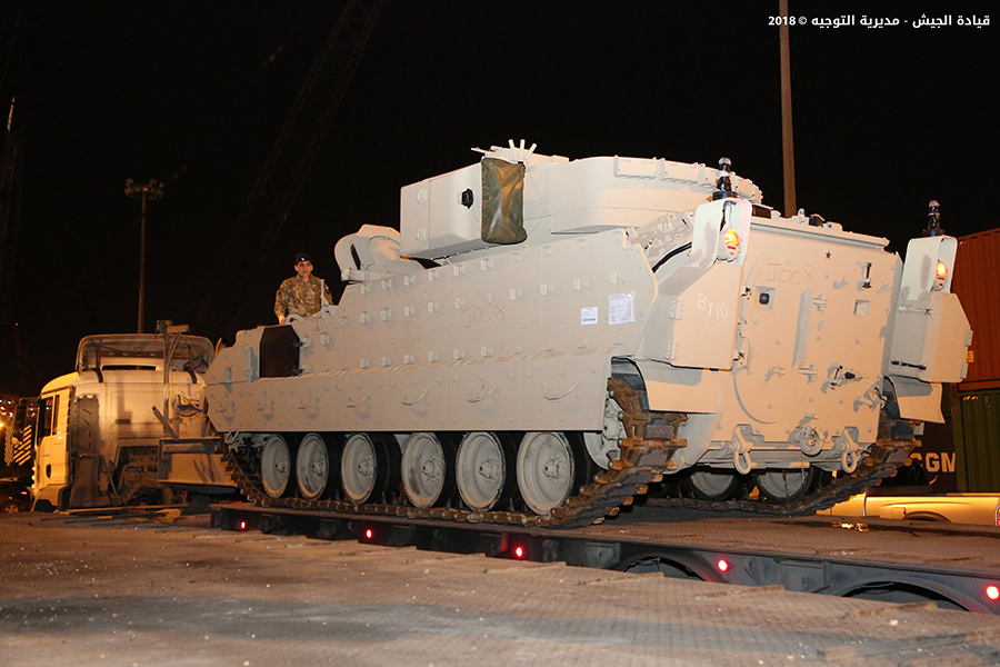 Lebanese Army Receives More Infantry Fighting Vehicles From United States (Photos)