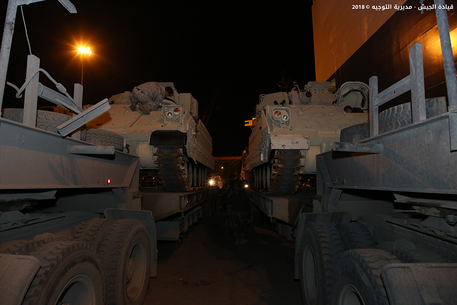 Lebanese Army Receives More Infantry Fighting Vehicles From United States (Photos)