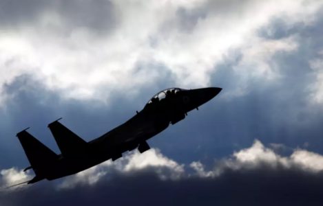 Israeli Air Force Strikes Gaza Strip In Response To Rocket Shelling