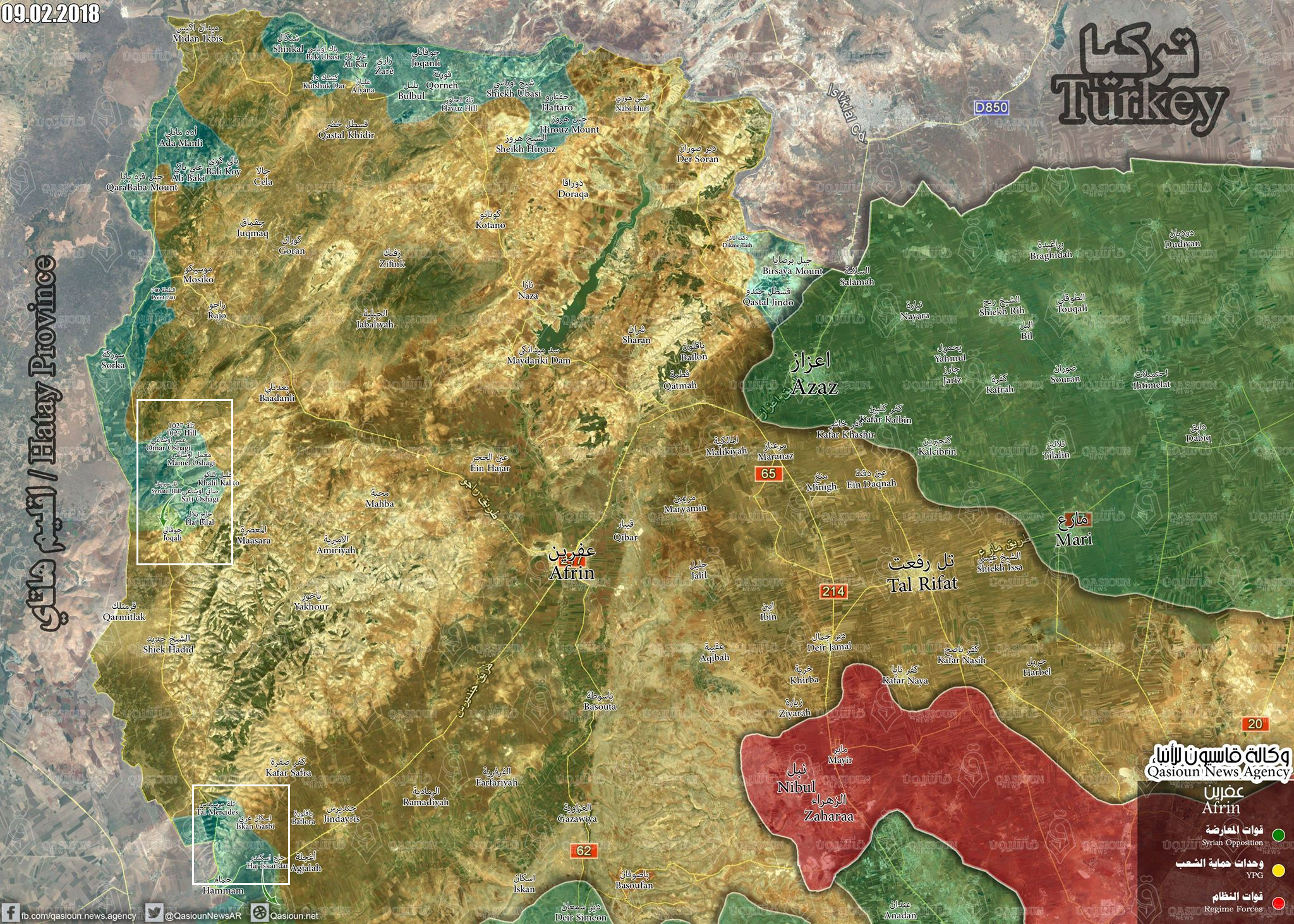 Turkish Army Expands Operations In Western Afrin, Captures Seven Villages (Map, Photos, Videos)