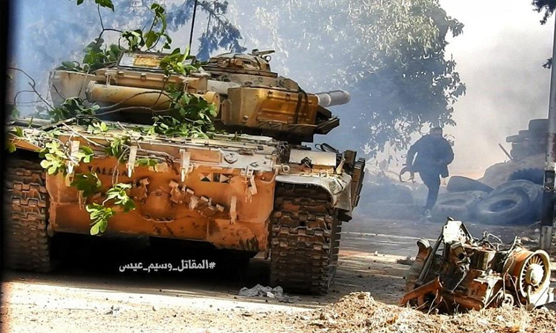 Syrian Army Advances In Irbin District East Of Damascus, Captures Several Key Positions