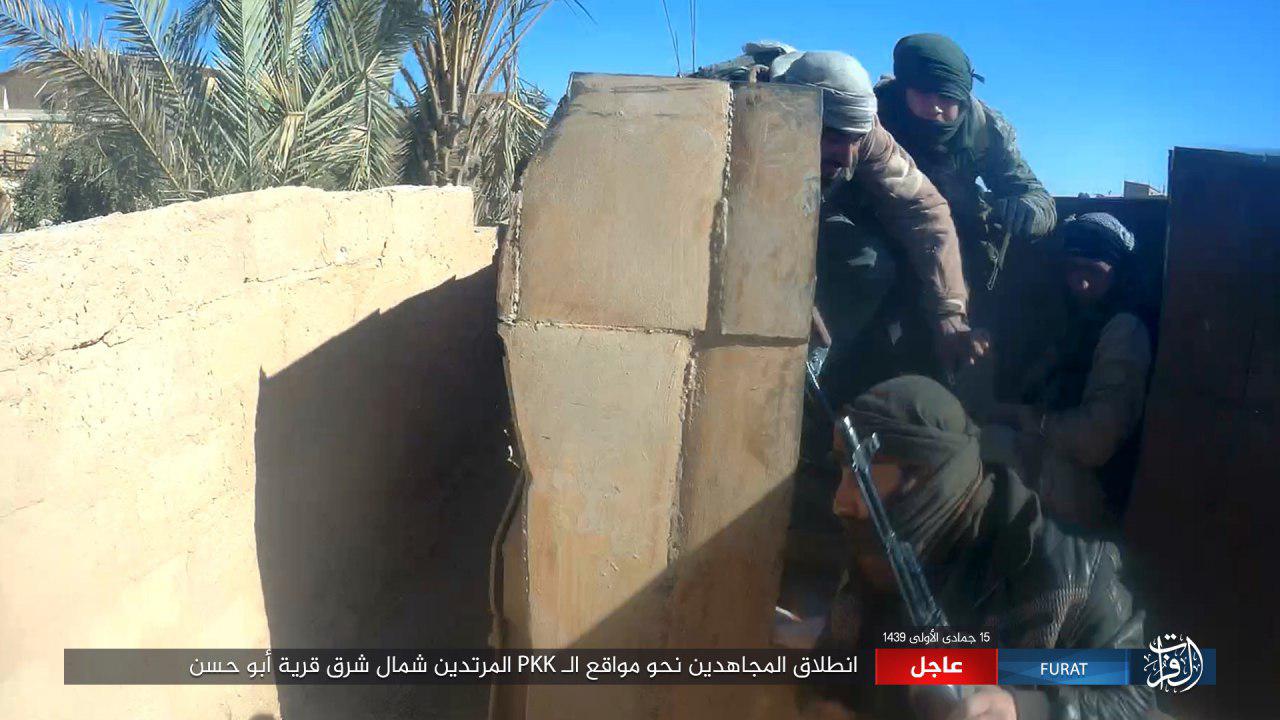 ISIS Conducts New Attacks Against US-backed Forces In Southeastern Deir Ezzor (Photos)