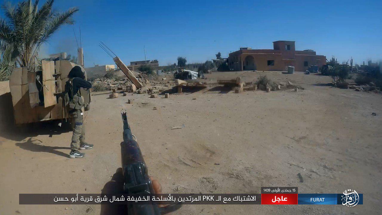 ISIS Conducts New Attacks Against US-backed Forces In Southeastern Deir Ezzor (Photos)