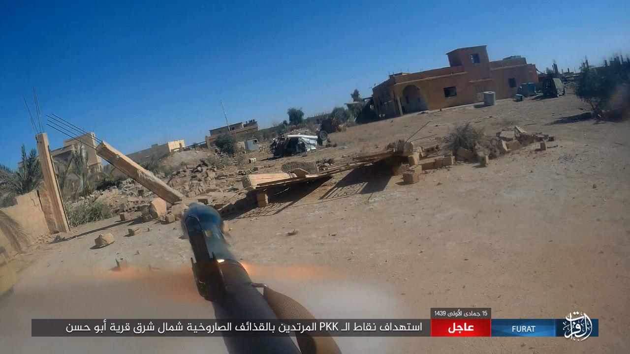 ISIS Conducts New Attacks Against US-backed Forces In Southeastern Deir Ezzor (Photos)