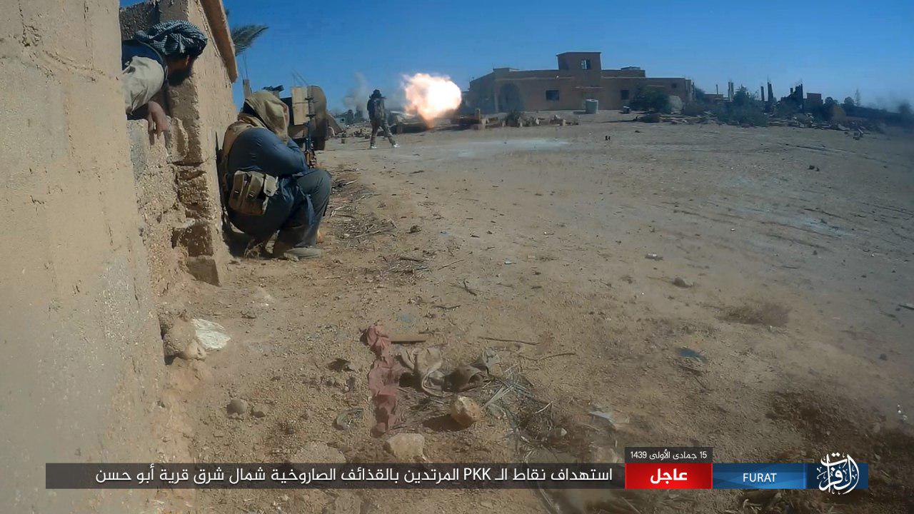 ISIS Conducts New Attacks Against US-backed Forces In Southeastern Deir Ezzor (Photos)