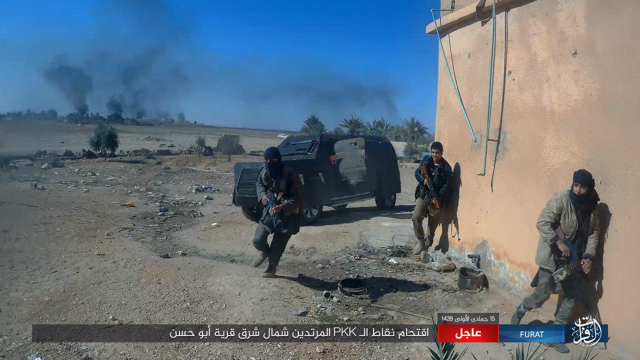 ISIS Conducts New Attacks Against US-backed Forces In Southeastern Deir Ezzor (Photos)