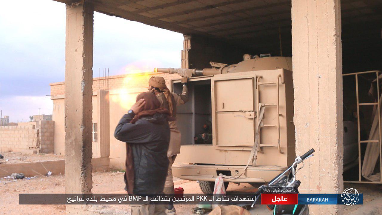 ISIS Conducts New Attacks Against US-backed Forces In Southeastern Deir Ezzor (Photos)