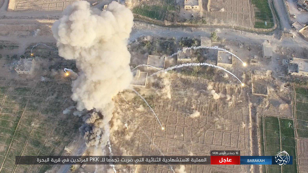 ISIS SVBIED Targets Syrian Democratic Forces In Al-Bahrah In Southeastern Deir Ezzor (Photos)