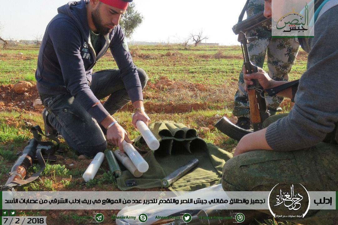 Free Syrian Army, Hay’at Tahrir al-Sham And Turkistan Islamic Party Launch Another Attack At Syrian Army (Photos)