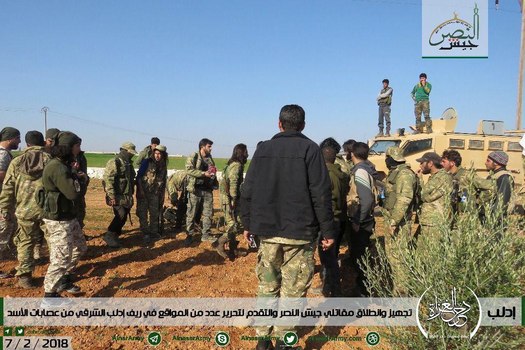 Free Syrian Army, Hay’at Tahrir al-Sham And Turkistan Islamic Party Launch Another Attack At Syrian Army (Photos)