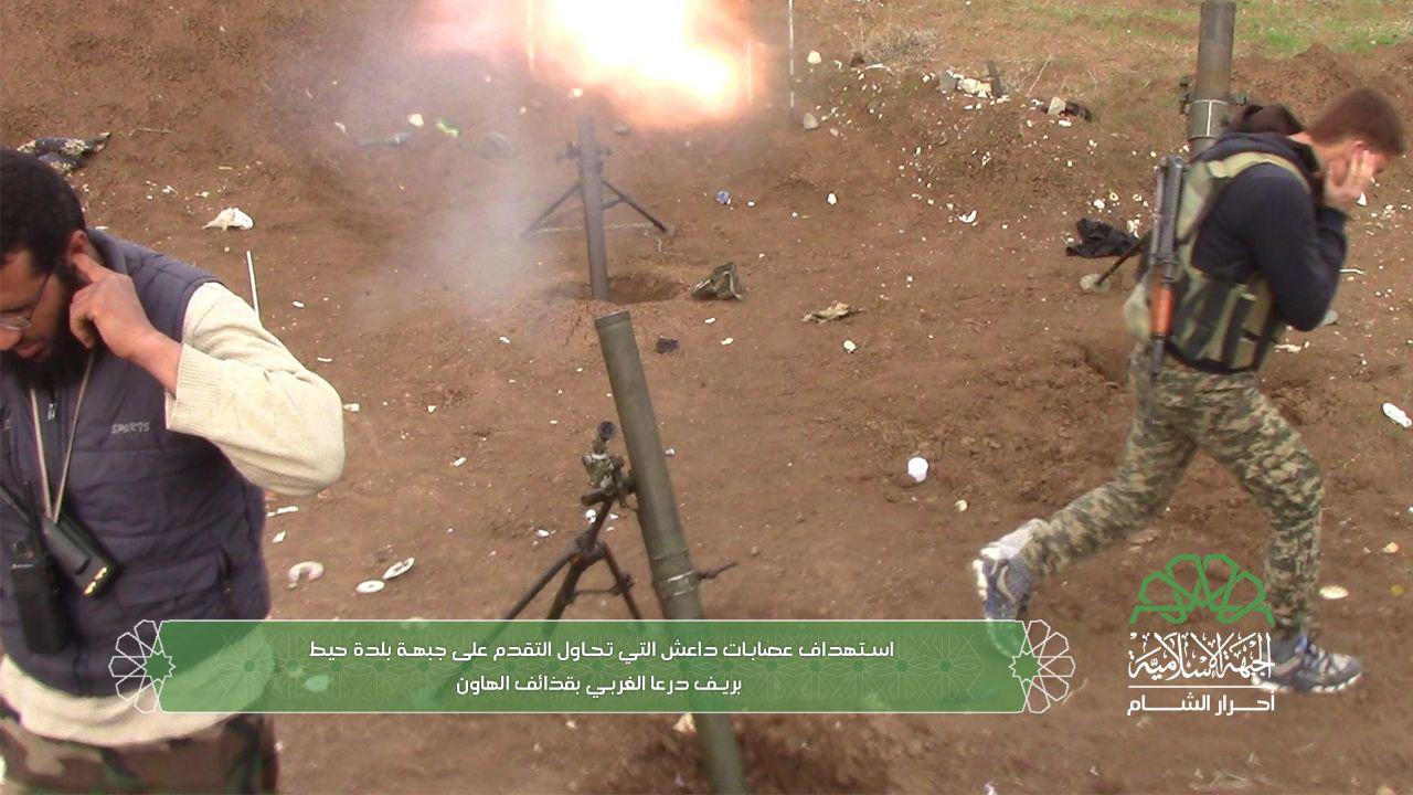 Ahrar al-Sham And Free Syrian Army Repel ISIS Attack In Western Daraa (Video, Photos)