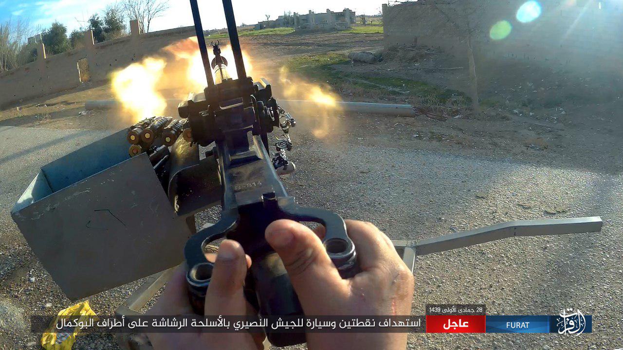 ISIS Attacks Syrian Army Positions Around Al-Bukamal (Photos)