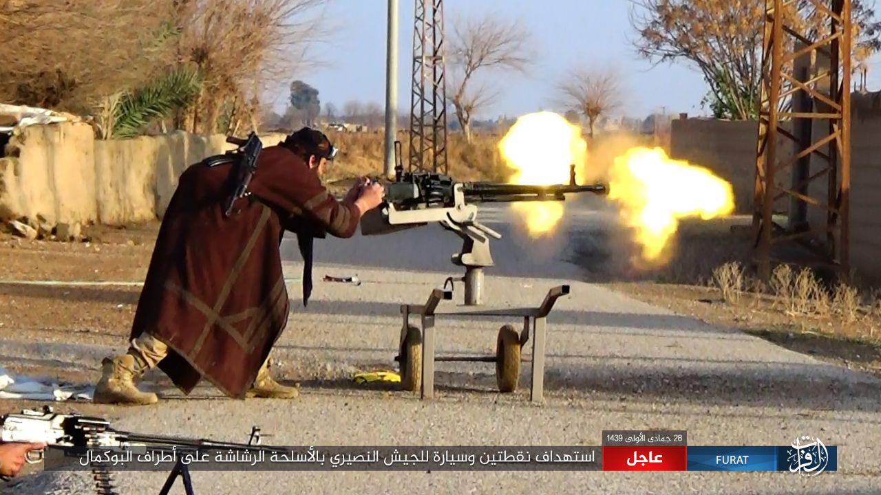 ISIS Attacks Syrian Army Positions Around Al-Bukamal (Photos)