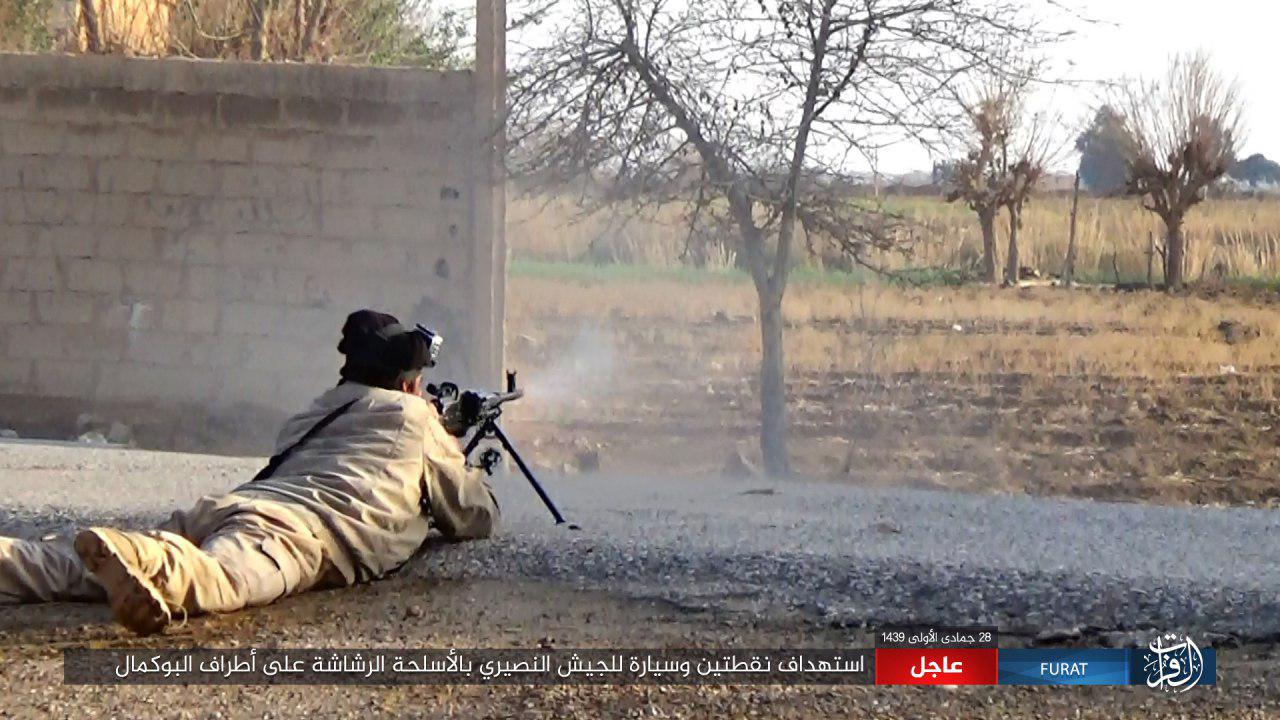 ISIS Attacks Syrian Army Positions Around Al-Bukamal (Photos)