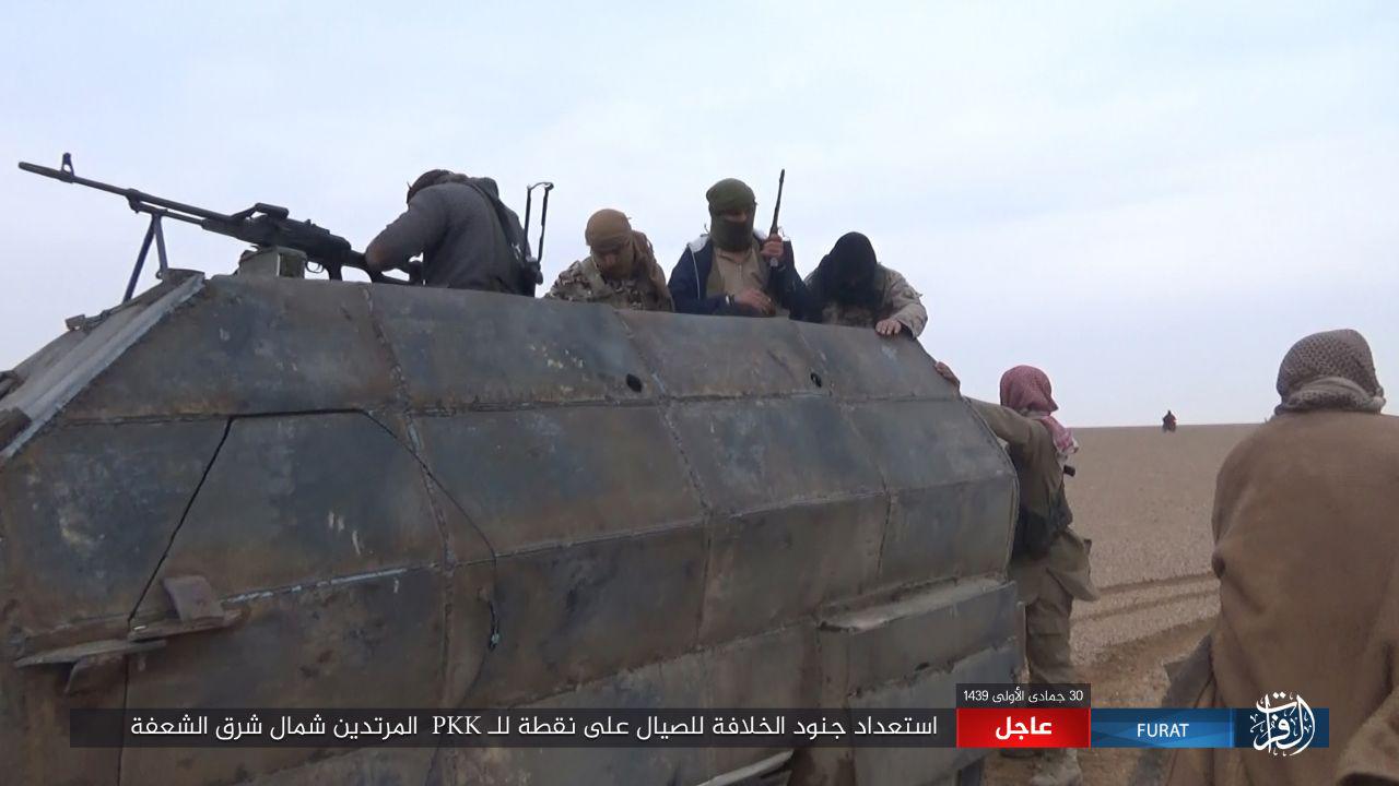 ISIS Fighters Attack US-backed Forces Near Syrian-Iraqi Border (Photos)