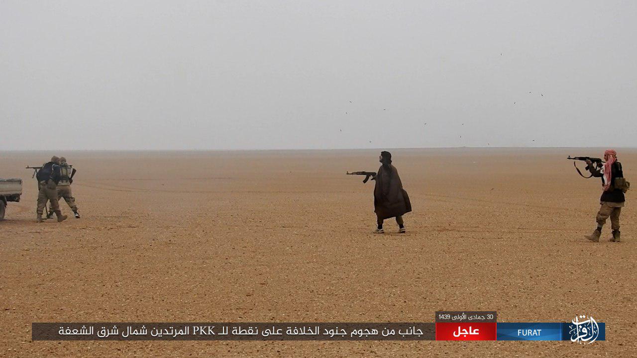 ISIS Fighters Attack US-backed Forces Near Syrian-Iraqi Border (Photos)