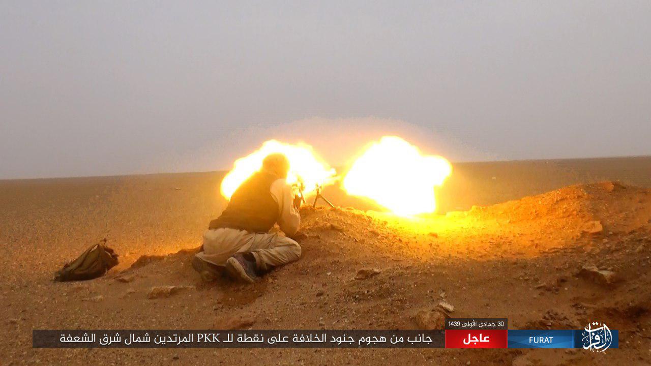 ISIS Fighters Attack US-backed Forces Near Syrian-Iraqi Border (Photos)