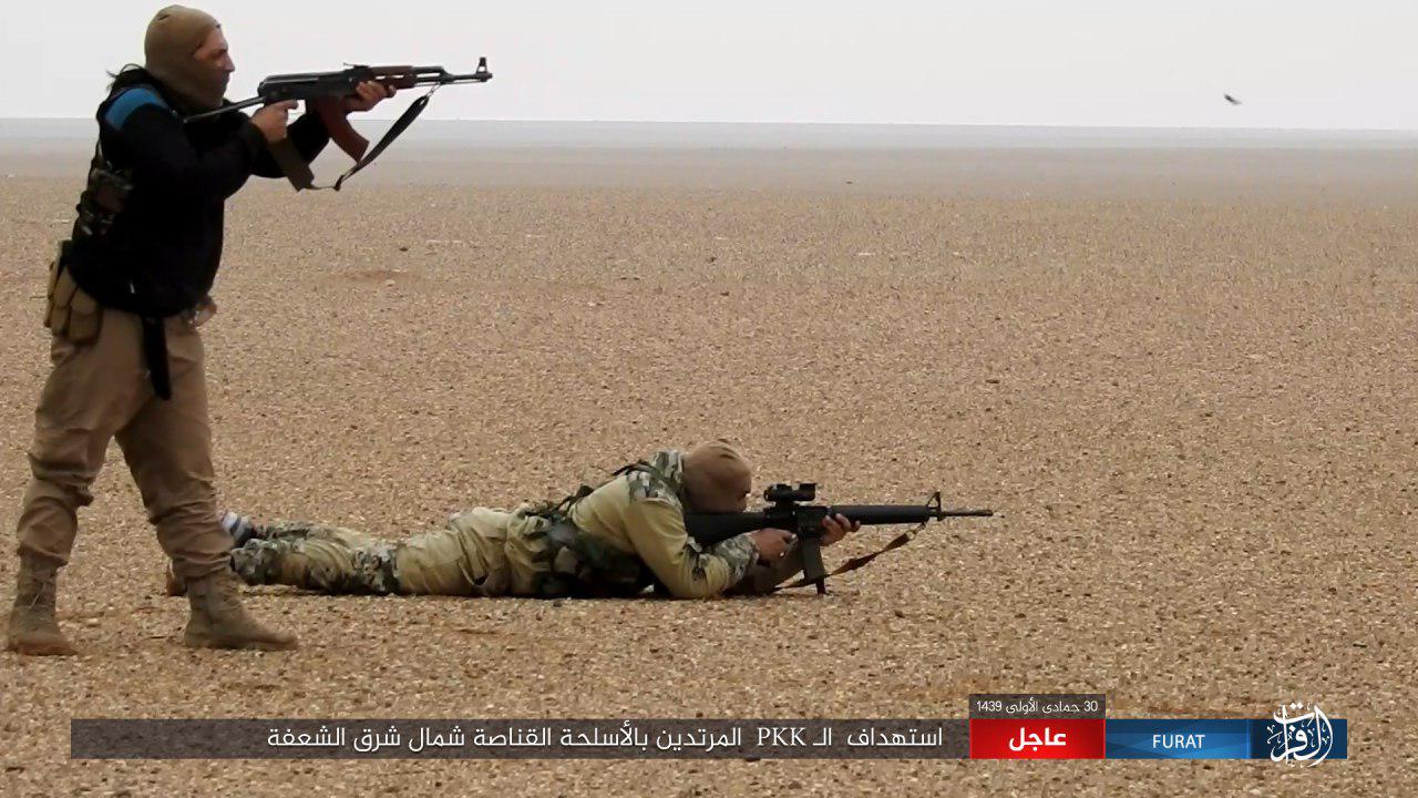 ISIS Fighters Attack US-backed Forces Near Syrian-Iraqi Border (Photos)