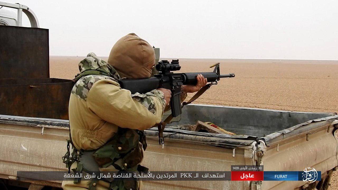 ISIS Fighters Attack US-backed Forces Near Syrian-Iraqi Border (Photos)