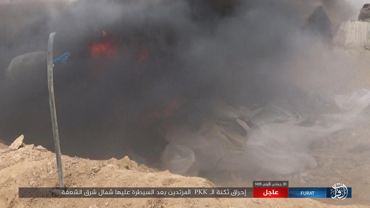 ISIS Fighters Attack US-backed Forces Near Syrian-Iraqi Border (Photos)