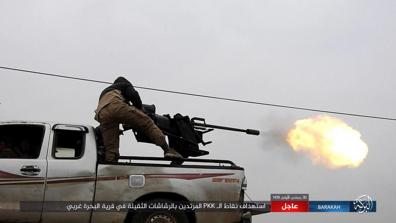 ISIS Fighters Attack US-backed Forces Near Syrian-Iraqi Border (Photos)