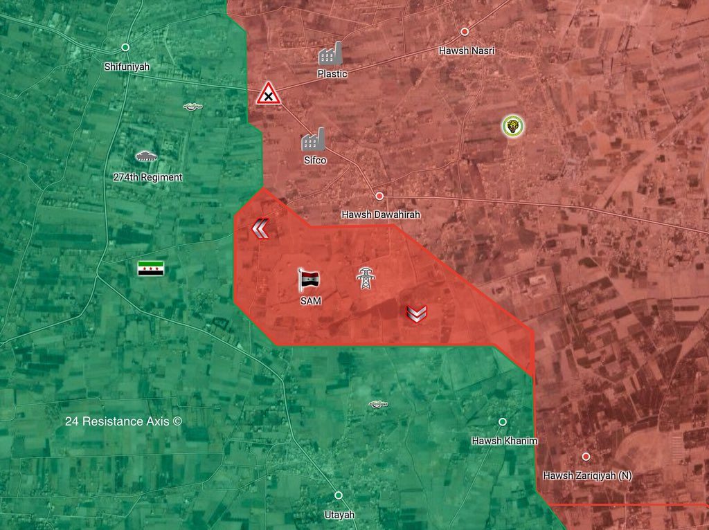 Syrian Forces Liberated Al-Bashoura Air Defense Base In Eastern Ghouta From Militants (Map)